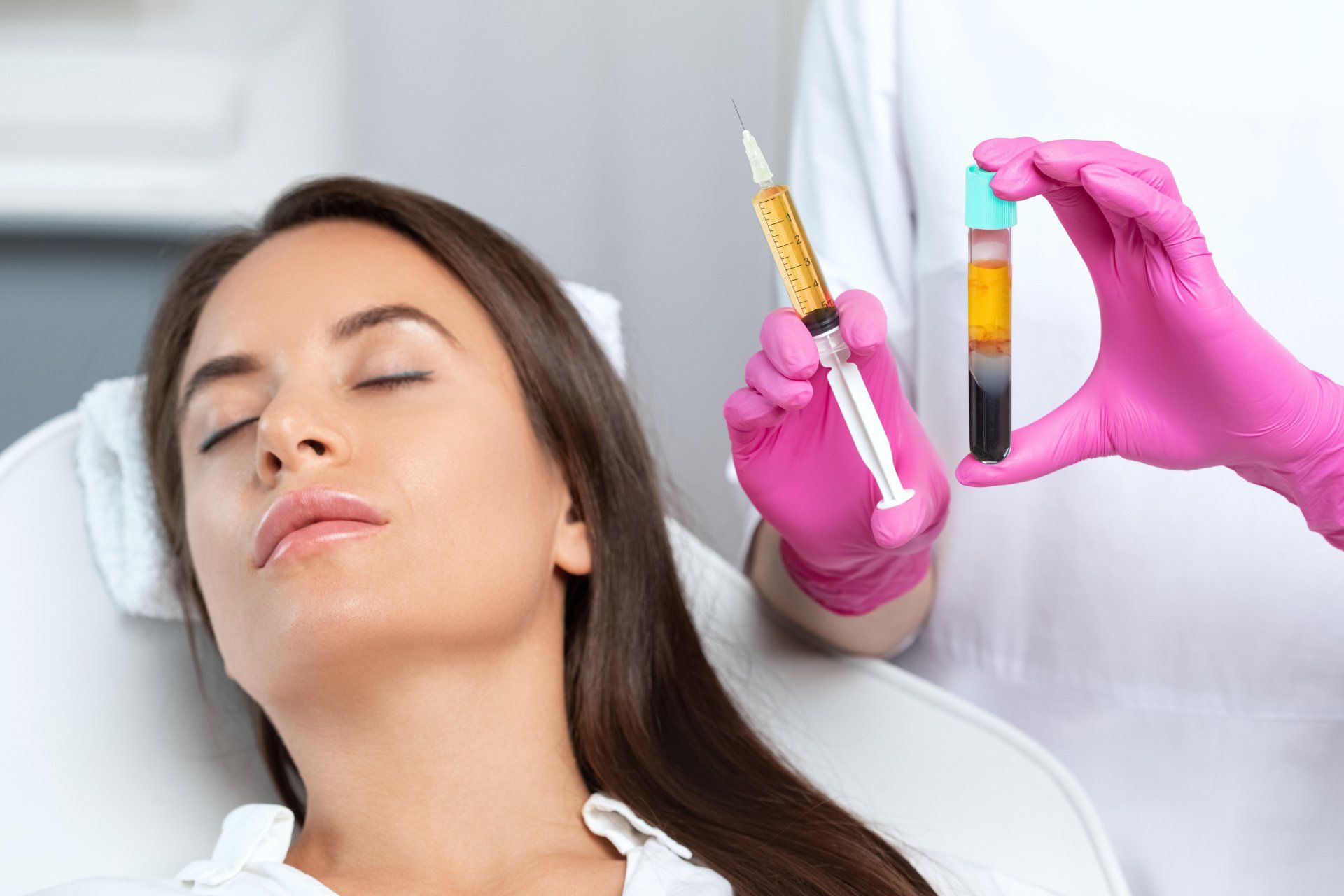 PRP-Behandlung mit Eigenblut